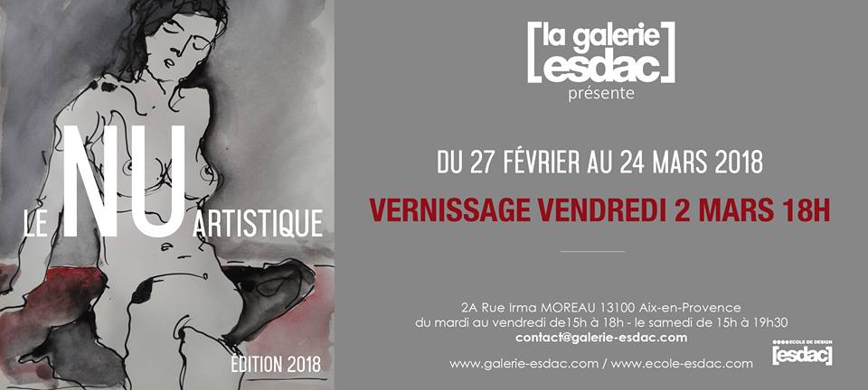 Lire la suite à propos de l’article « Nude Attitude », exposition à Aix-en-Provence à partir du 28 Février 2018