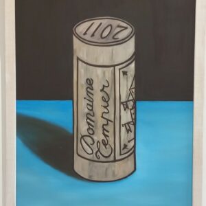 Portrait de Bouchon – Tempier HST 50×70 cm