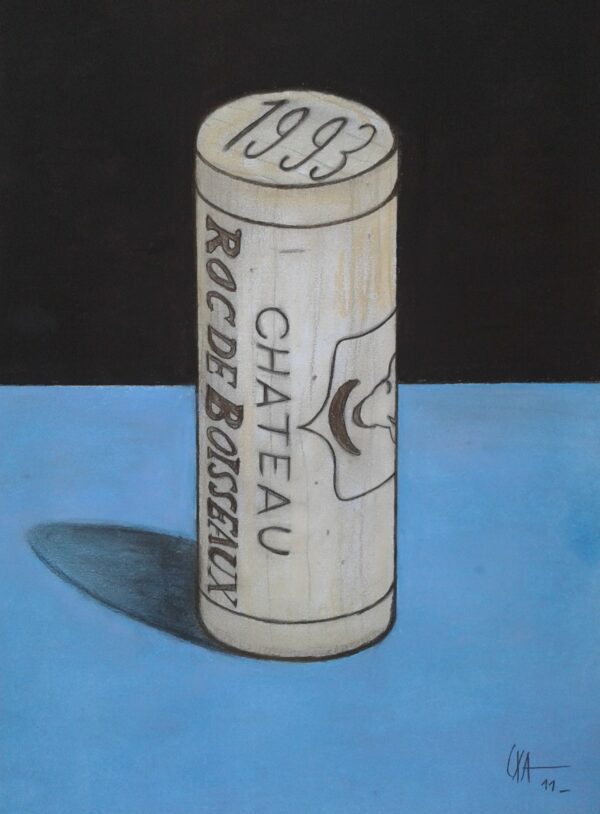 Portrait de Bouchon - Roc de Boisseaux 33x50 cm
