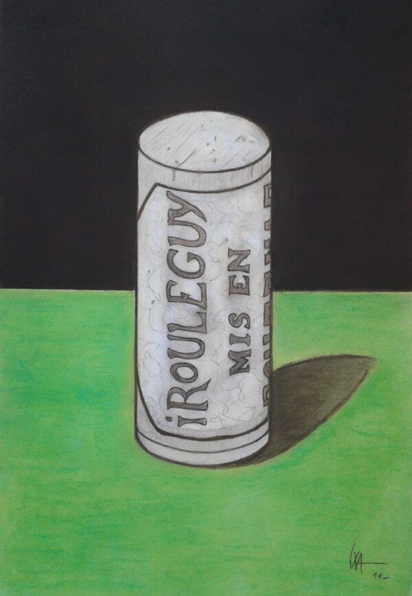 Portrait de Bouchon - Irouleguy 33x50 cm