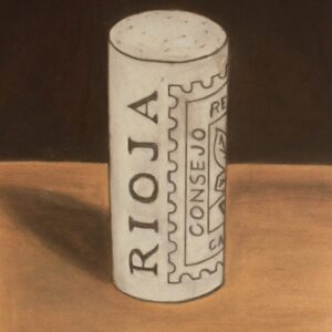 Portrait de Bouchon – Rioja Pastel 33×50 cm