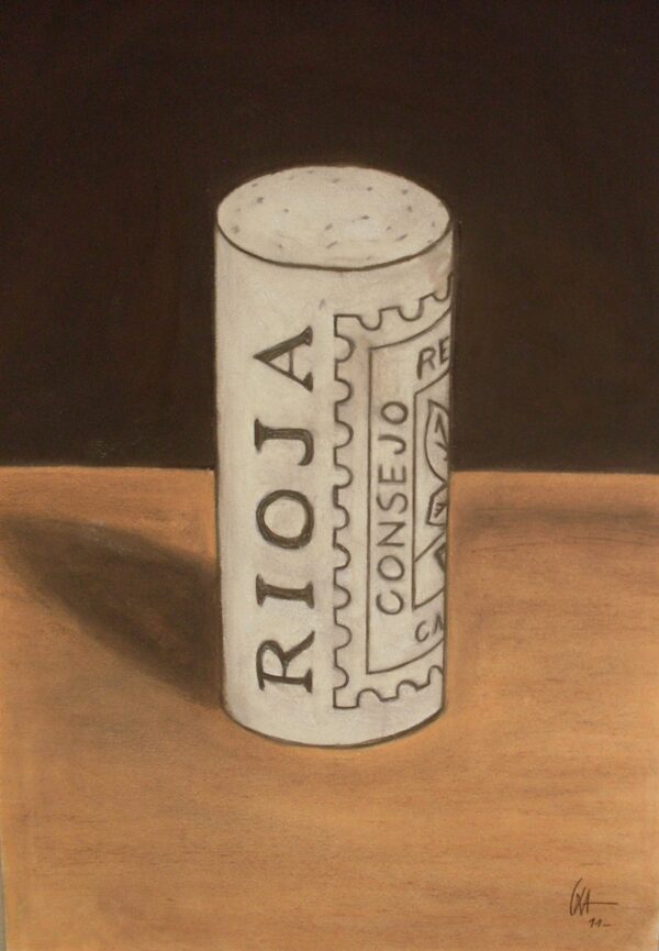 Portrait de Bouchon - Rioja Pastel 33x50 cm